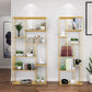 Contemporary Metal Bookshelf Etagere Shelf Bookcase for Study Room 11.8" W Clearhalo 'Bookcases' 'furn' 'furn_bookcases' 'Furniture' 'Office Furniture' 6173440