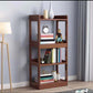 Etagere Contemporary Bookcase Wooden Bookshelf with Rectangular Shelves
