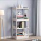 Etagere Contemporary Bookcase Wooden Bookshelf with Rectangular Shelves