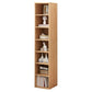 Modern Standard Bookshelf Wood Engineered Bookcase with Rectangular Shelves 12.9"L x 11.8"W x 59"H Natural Cabinet Not Included Clearhalo 'Bookcases' 'furn' 'furn_bookcases' 'Furniture' 'Office Furniture' 6173577