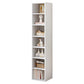 Modern Standard Bookshelf Wood Engineered Bookcase with Rectangular Shelves 12.9"L x 11.8"W x 59"H White Cabinet Not Included Clearhalo 'Bookcases' 'furn' 'furn_bookcases' 'Furniture' 'Office Furniture' 6173586