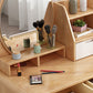 Scandinavian Wooden Vanity Desk with Drawers Makeup Dressing Table Set