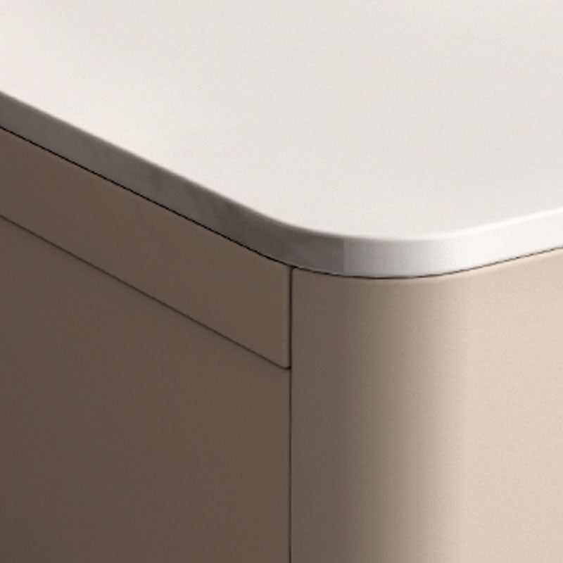 4 cassetti Vanity Set con tavolo da toeletta in pietra glam di feci