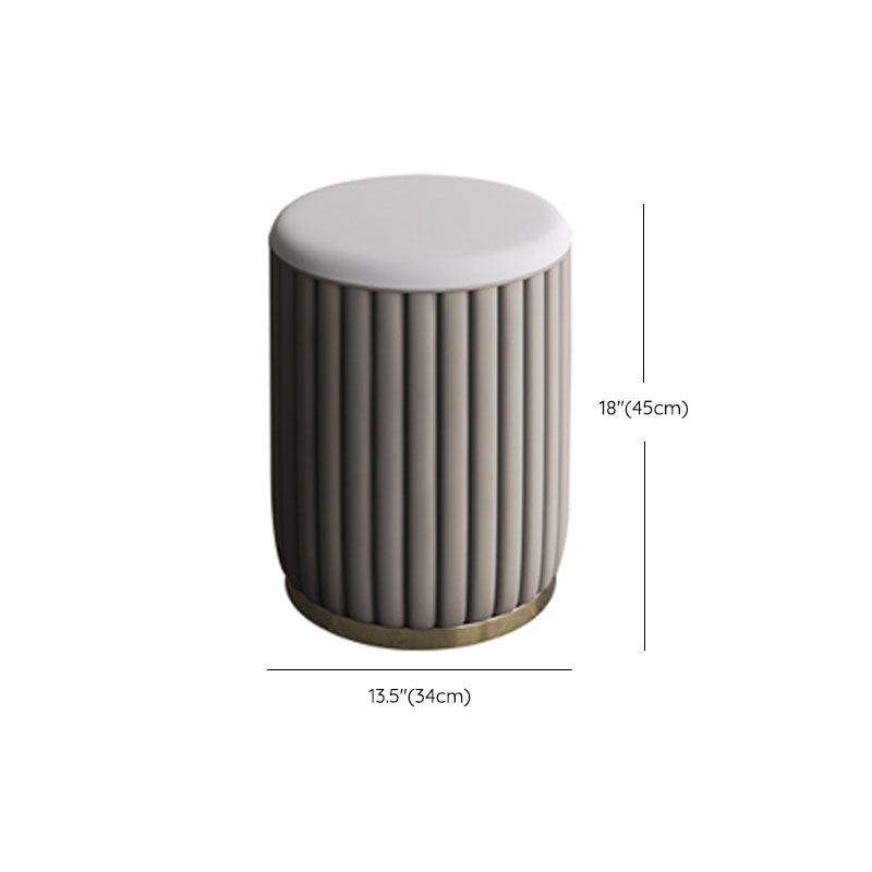 Zeitgenössisches Schlafzimmer mit Make-up-Tisch und Hocker Doppelschubladen Make-up Eitelkeit