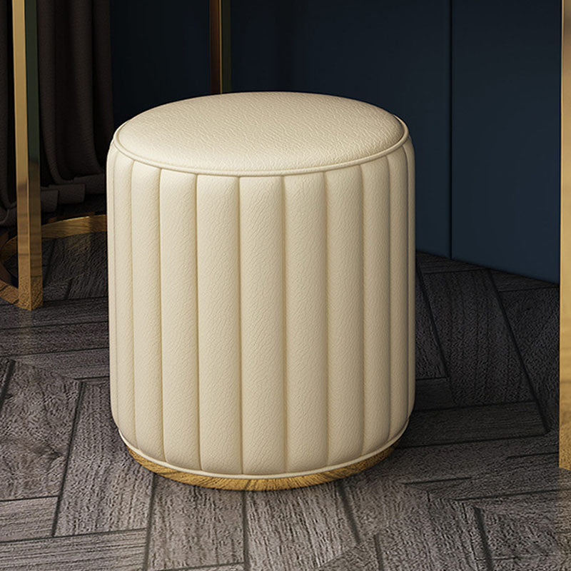 Table de vanité ovale en haut de pierre avec table de coiffure de maquillage de base en métal