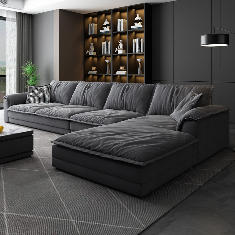 Nordic Stationary Wohnzimmer eingebrauchter Armkissen Sofa -Chaise