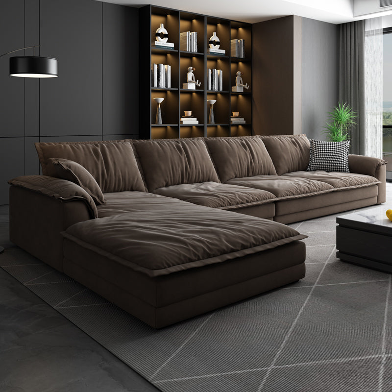 Nordic Stationary Wohnzimmer eingebrauchter Armkissen Sofa -Chaise