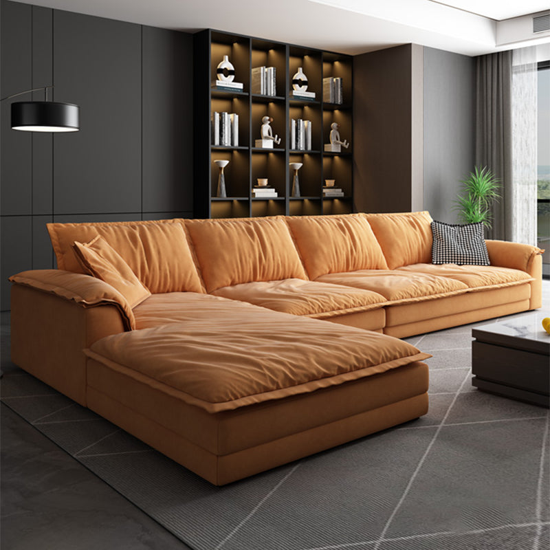 Nordic Stationary Wohnzimmer eingebrauchter Armkissen Sofa -Chaise