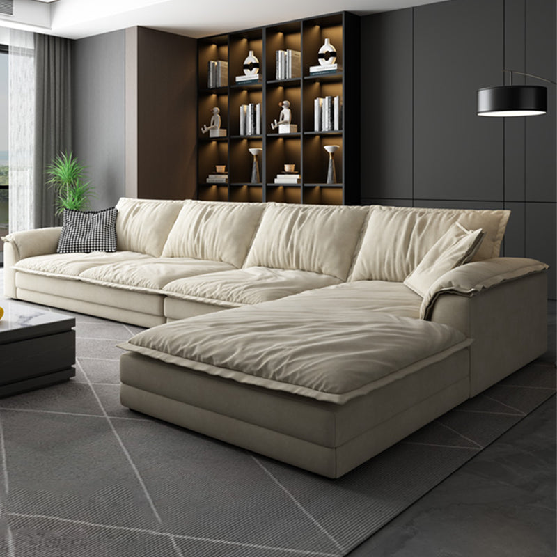 Nordic Stationary Wohnzimmer eingebrauchter Armkissen Sofa -Chaise