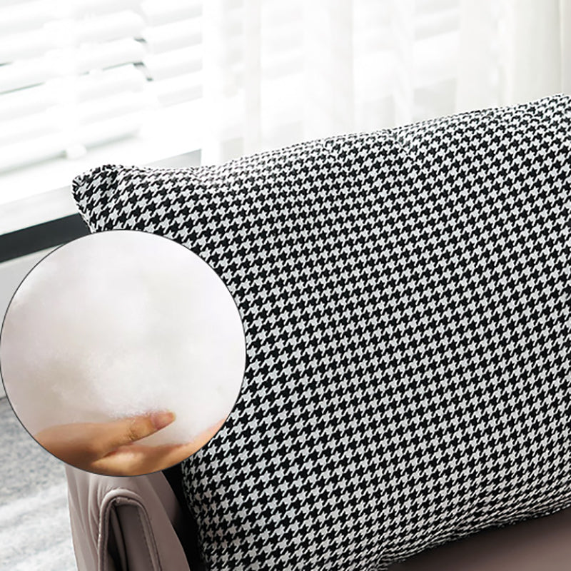 Swivel Chair in Brone Leather Chair with 4-Star Base and One Pillow Clearhalo 'Accent Chairs' 'accent_chairs' 'Chairs & Seating' 'furn' 'furn_accent_chairs' 'Furniture' 'Living Room Furniture' 6174617