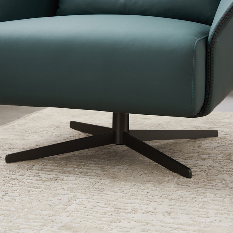 32.68" Long Flared Arms Chair 4-Star Leg Accent Armchair for Living Room Clearhalo 'Accent Chairs' 'accent_chairs' 'Chairs & Seating' 'furn' 'furn_accent_chairs' 'Furniture' 'Living Room Furniture' 6174637