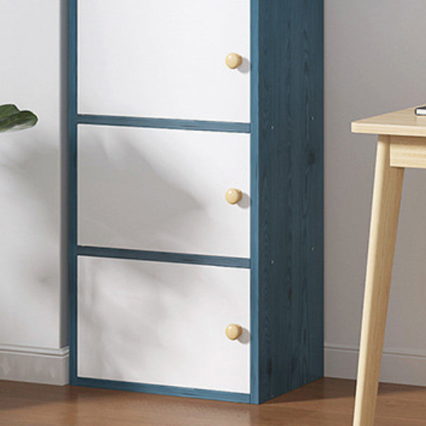 Mobile accento di legno rettangolo contemporaneo con mobile per lo stoccaggio delle porte