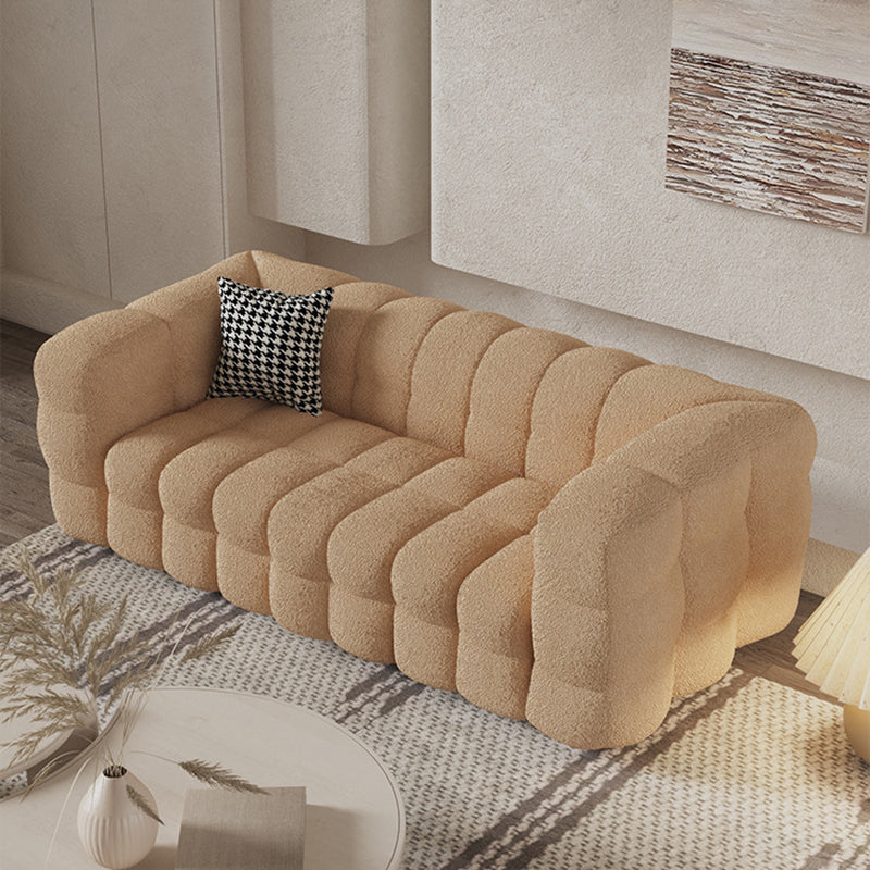 Hedendaagse Tuxedo Arm Sofa Standaard Sofa Fabric strakke achterkant