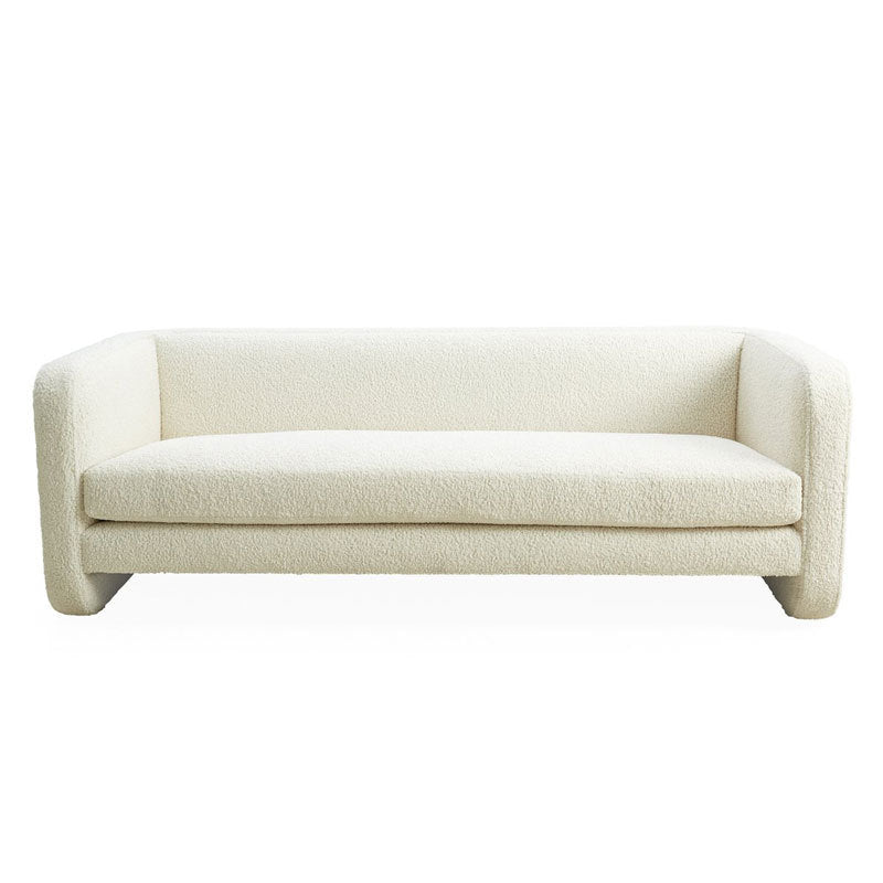 現代のベルベットタキシードアームソファリビングルーム用のルーズバックセッピー