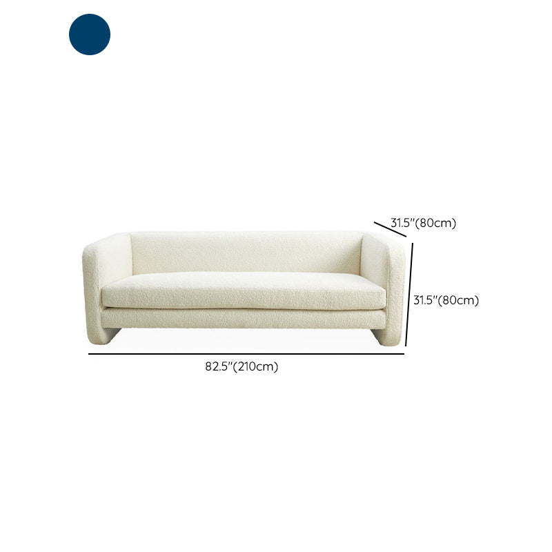 現代のベルベットタキシードアームソファリビングルーム用のルーズバックセッピー