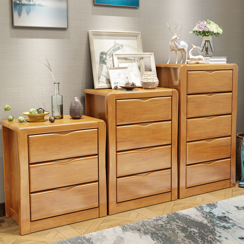 Modern Rectangle Wood Accent Cabinet Grooves Cabinet with Drawer Clearhalo 'Cabinets & Chests' 'cabinets_chests' 'furn' 'furn_cabinets_chests' 'Furniture' 'Living Room Furniture' 6175406