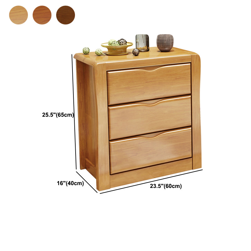 Modern Rectangle Wood Accent Cabinet Grooves Cabinet with Drawer Clearhalo 'Cabinets & Chests' 'cabinets_chests' 'furn' 'furn_cabinets_chests' 'Furniture' 'Living Room Furniture' 6175421