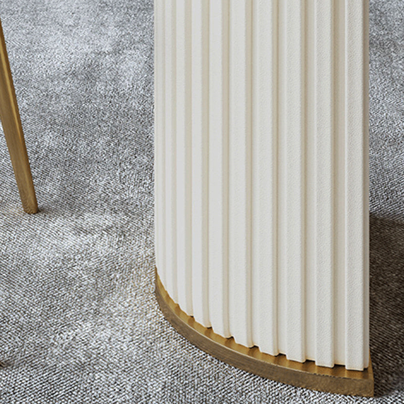 Table de cuisine en pierre fritrée de luxe