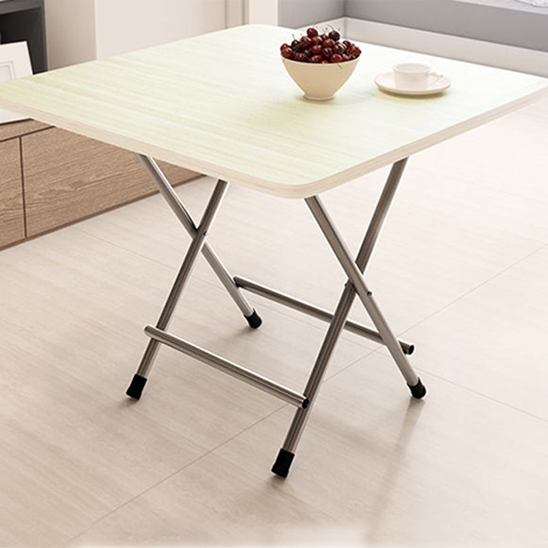 Tavolo in legno e metallo in stile moderno di metà secolo tavolo da pranzo minimalista