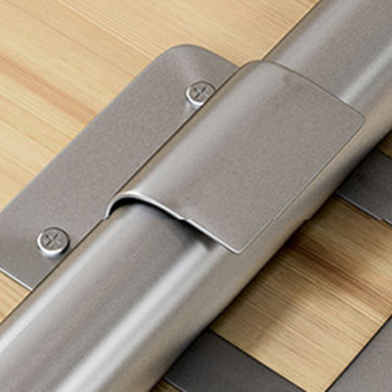 Tavolo in legno e metallo in stile moderno di metà secolo tavolo da pranzo minimalista