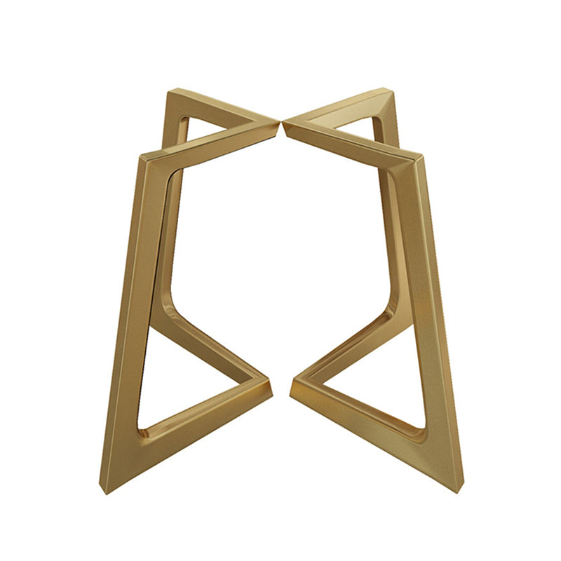 Tavolo da pranzo rotondo in metallo e pietra glam tavolo da pranzo rotondo per soggiorno domestico