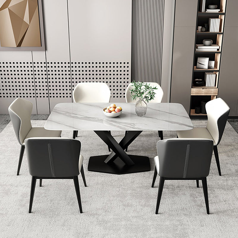 Luxe gesinterde stenen keukentafel rechthoek Home keukenbureau