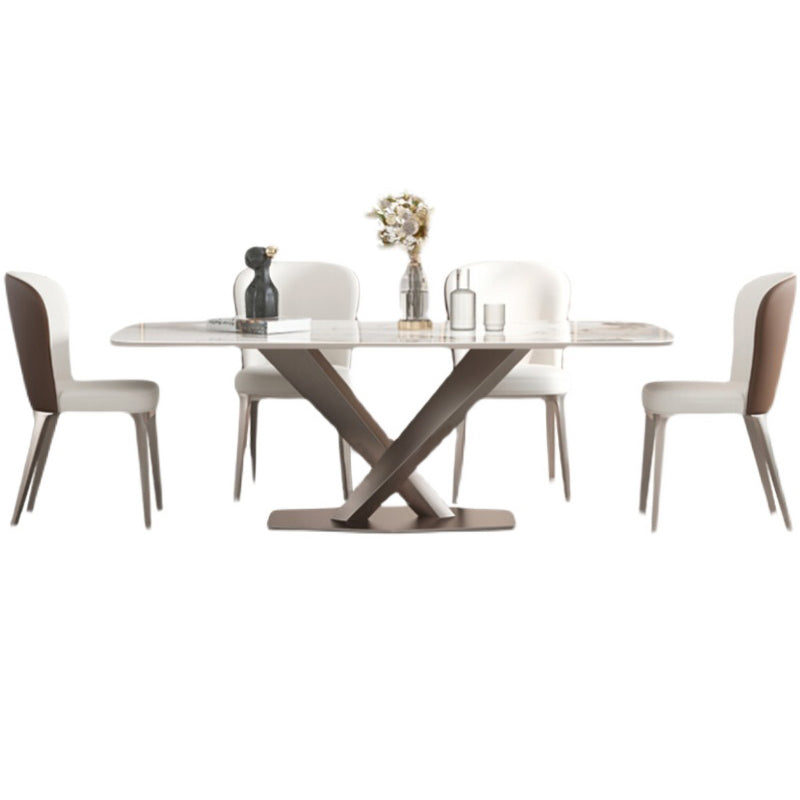 Luxe gesinterde stenen keukentafel rechthoek Home keukenbureau