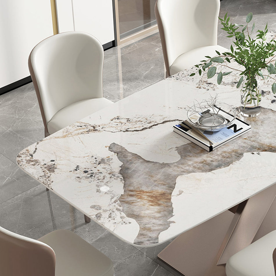 Luxe gesinterde stenen keukentafel rechthoek Home keukenbureau