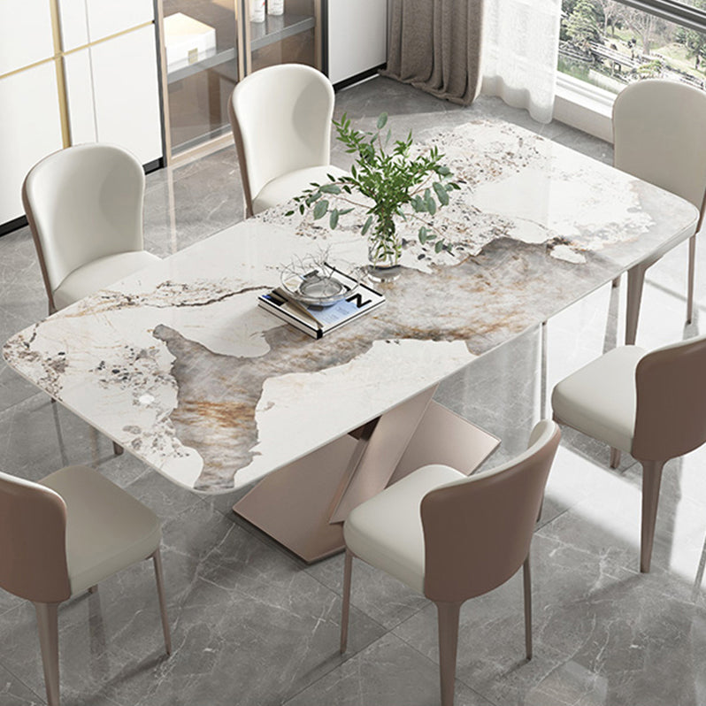 Luxe gesinterde stenen keukentafel rechthoek Home keukenbureau