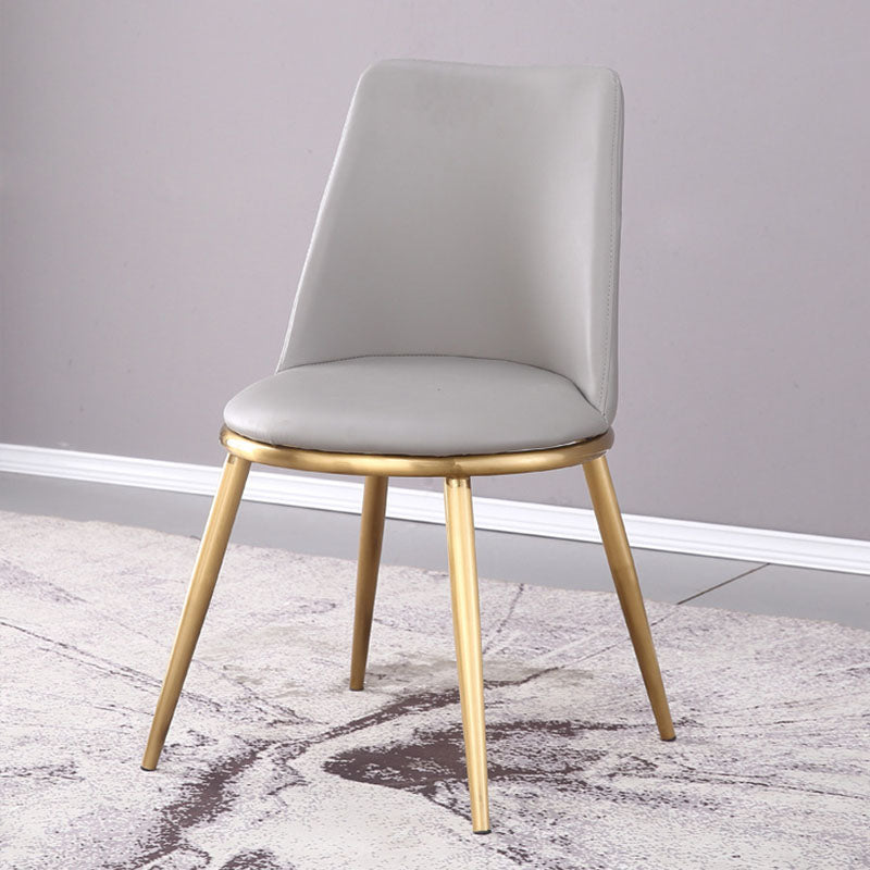 Industriële Parsons Stoel Solid Back Kitchen Dining zijstoel