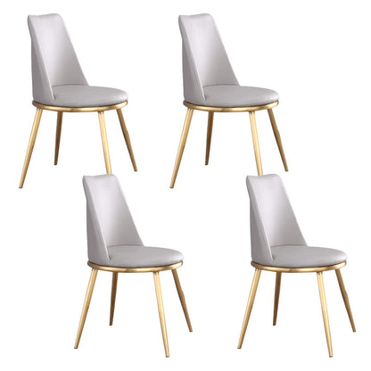 Industriële Parsons Stoel Solid Back Kitchen Dining zijstoel