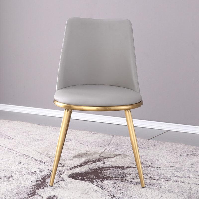 Industriële Parsons Stoel Solid Back Kitchen Dining zijstoel