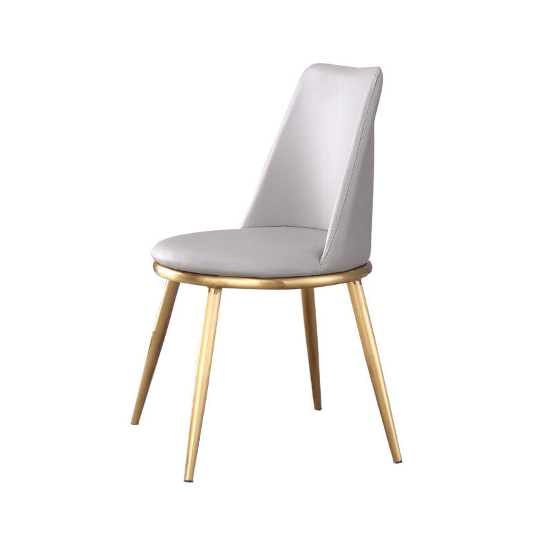 Industriële Parsons Stoel Solid Back Kitchen Dining zijstoel