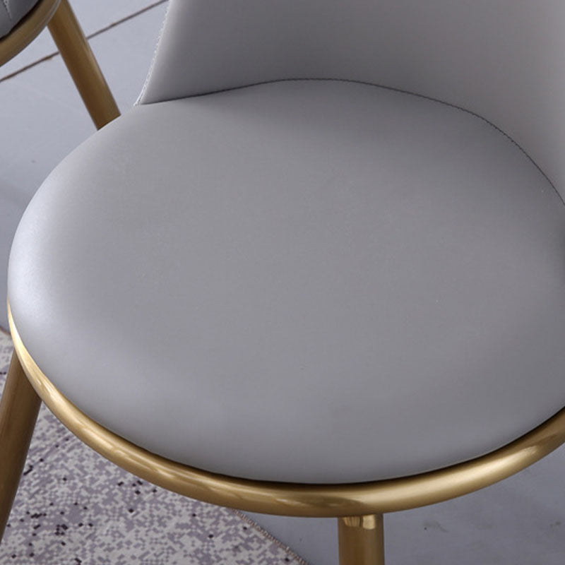 Industriële Parsons Stoel Solid Back Kitchen Dining zijstoel