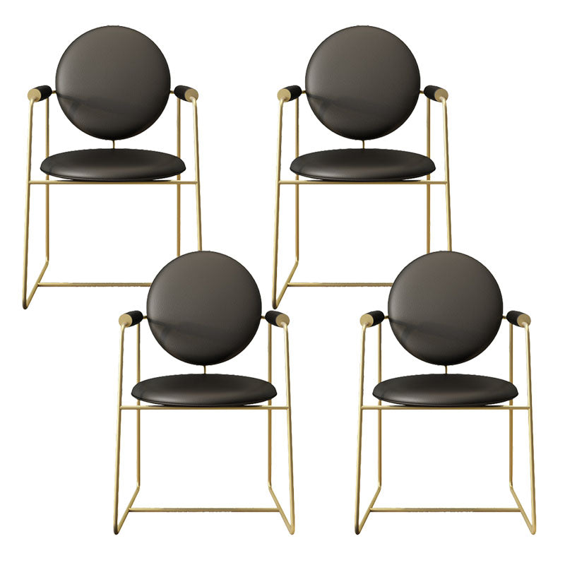 Eigentijdse keuken eetstoel stoel King Louis achterzijde stoel