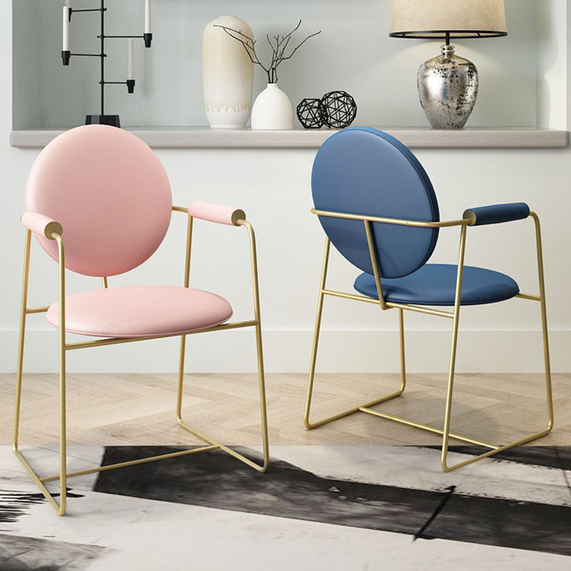 Eigentijdse keuken eetstoel stoel King Louis achterzijde stoel