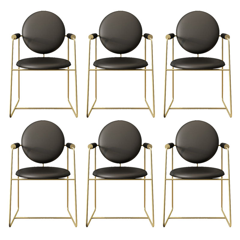 Eigentijdse keuken eetstoel stoel King Louis achterzijde stoel