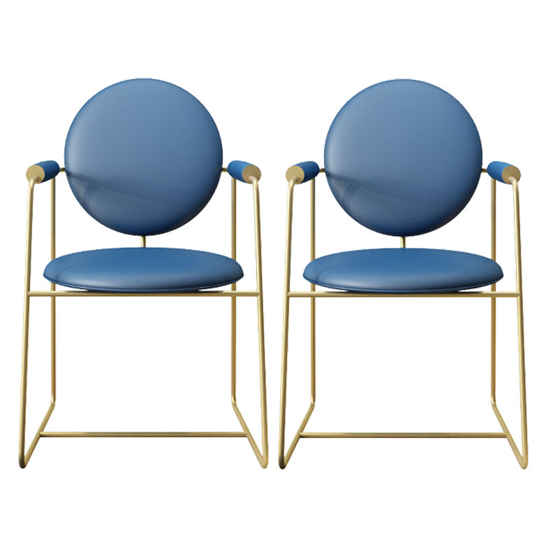 Eigentijdse keuken eetstoel stoel King Louis achterzijde stoel