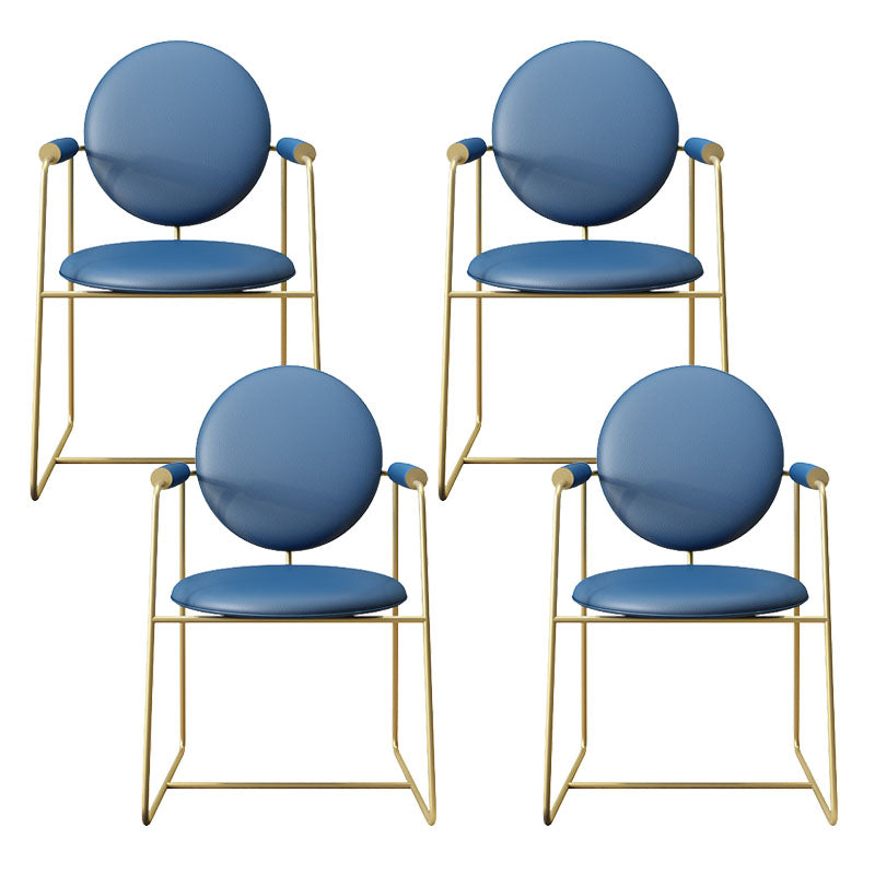 Eigentijdse keuken eetstoel stoel King Louis achterzijde stoel