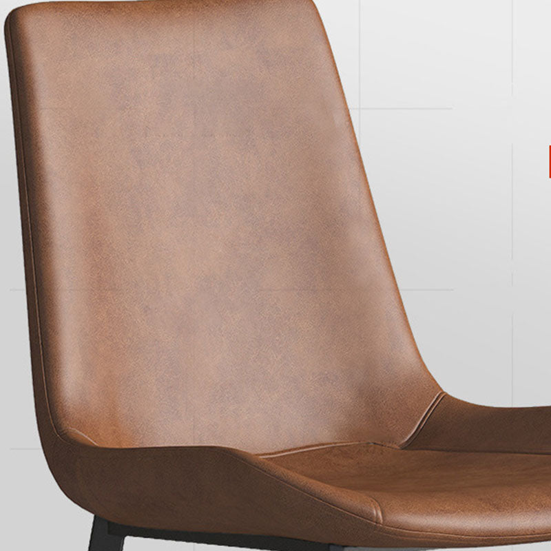 Solid Back Side Chair Industrial Dining Room Chair for Dining Room Clearhalo 'Dining Chairs' 'Dining Tables & Seating' 'dining_chair' 'furn' 'furn_dining_chair' 'Furniture' 'Kitchen & Dining Furniture' 6176085