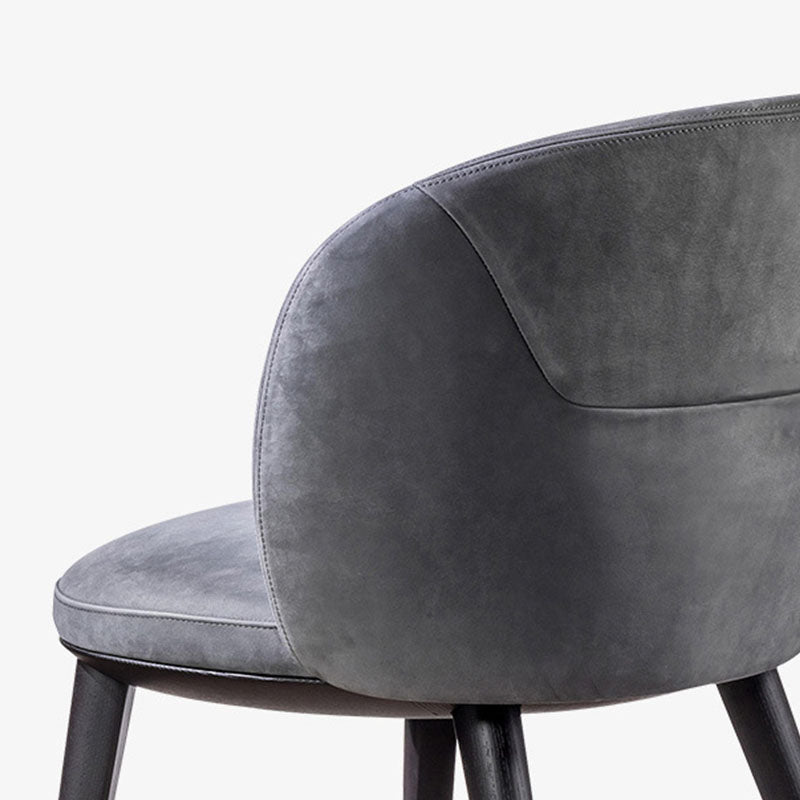 Parsons zijstoel eigentijdse houten keuken eetkamerstoel