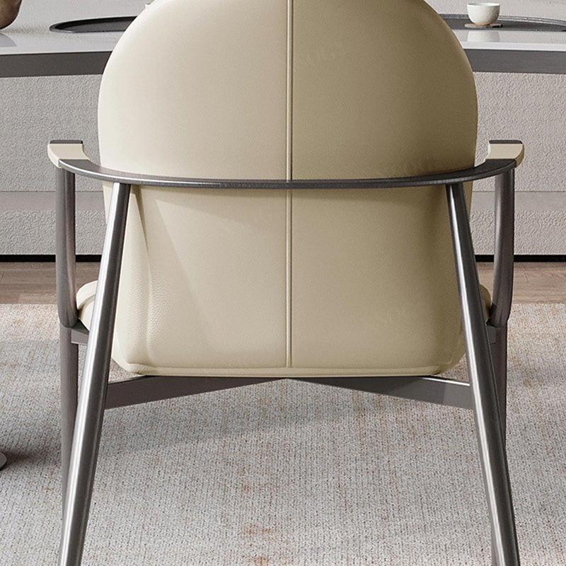 Wingback Arm Chair Industrial Dining Room Chair for Dining Room