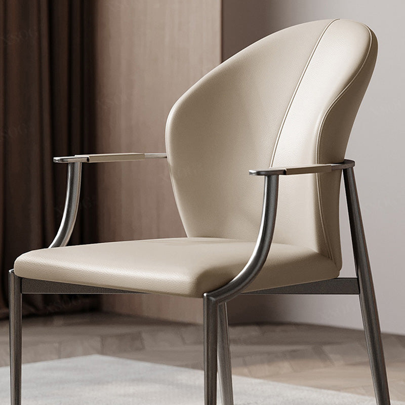 Wingback Arm Chair Industrial Dining Room Chair for Dining Room