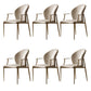 Wingback Arm Chair Industrial Dining Room Chair for Dining Room