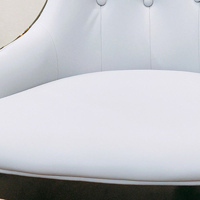 Eigentijdse keuken eetstoelen gestoffeerde zijstoelen in bruin