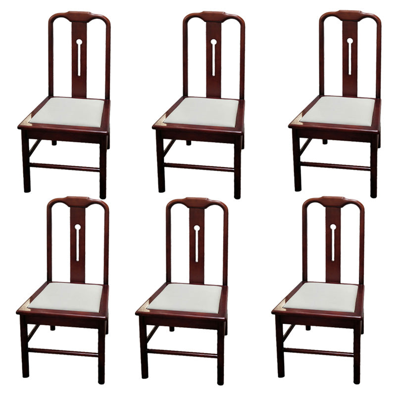 Traditionele keuken Dining Side stoel houten zijdestoelen