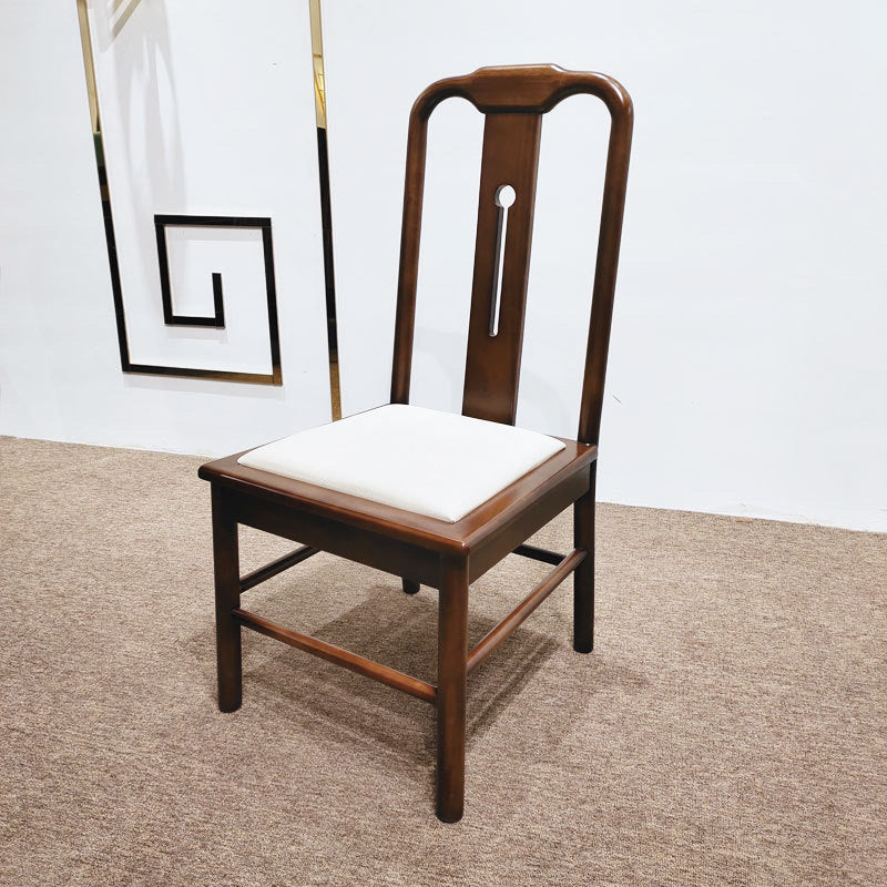 Traditionele keuken Dining Side stoel houten zijdestoelen