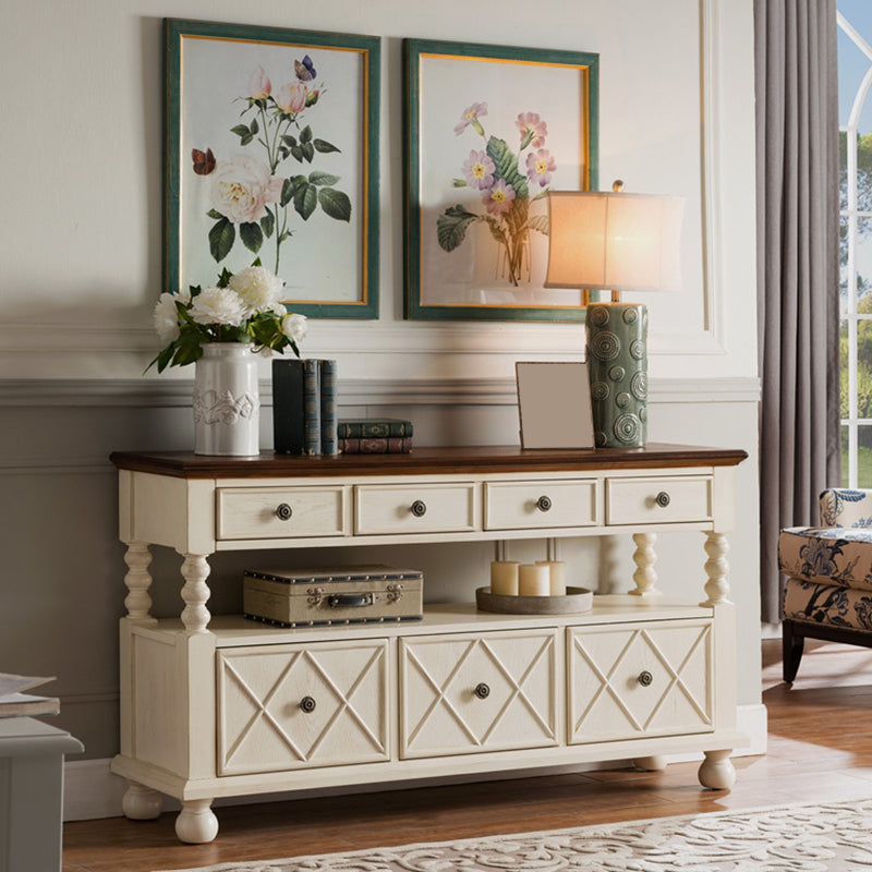 Cabinet à buffet en bois de la ferme Board de maison avec tiroirs