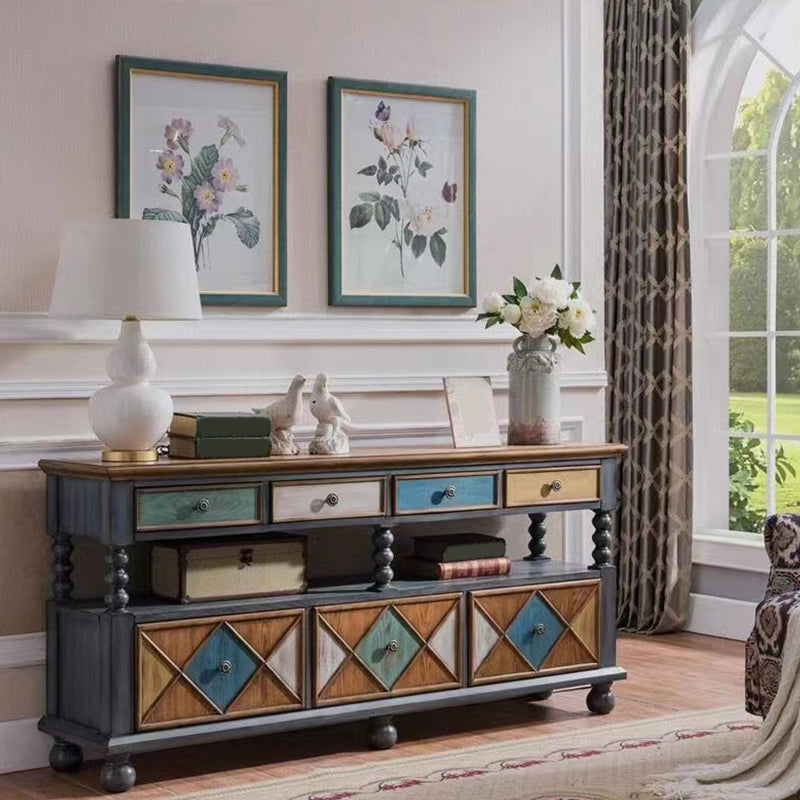 Cabinet à buffet en bois de la ferme Board de maison avec tiroirs