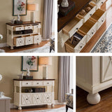 Cabinet à buffet en bois de la ferme Board de maison avec tiroirs